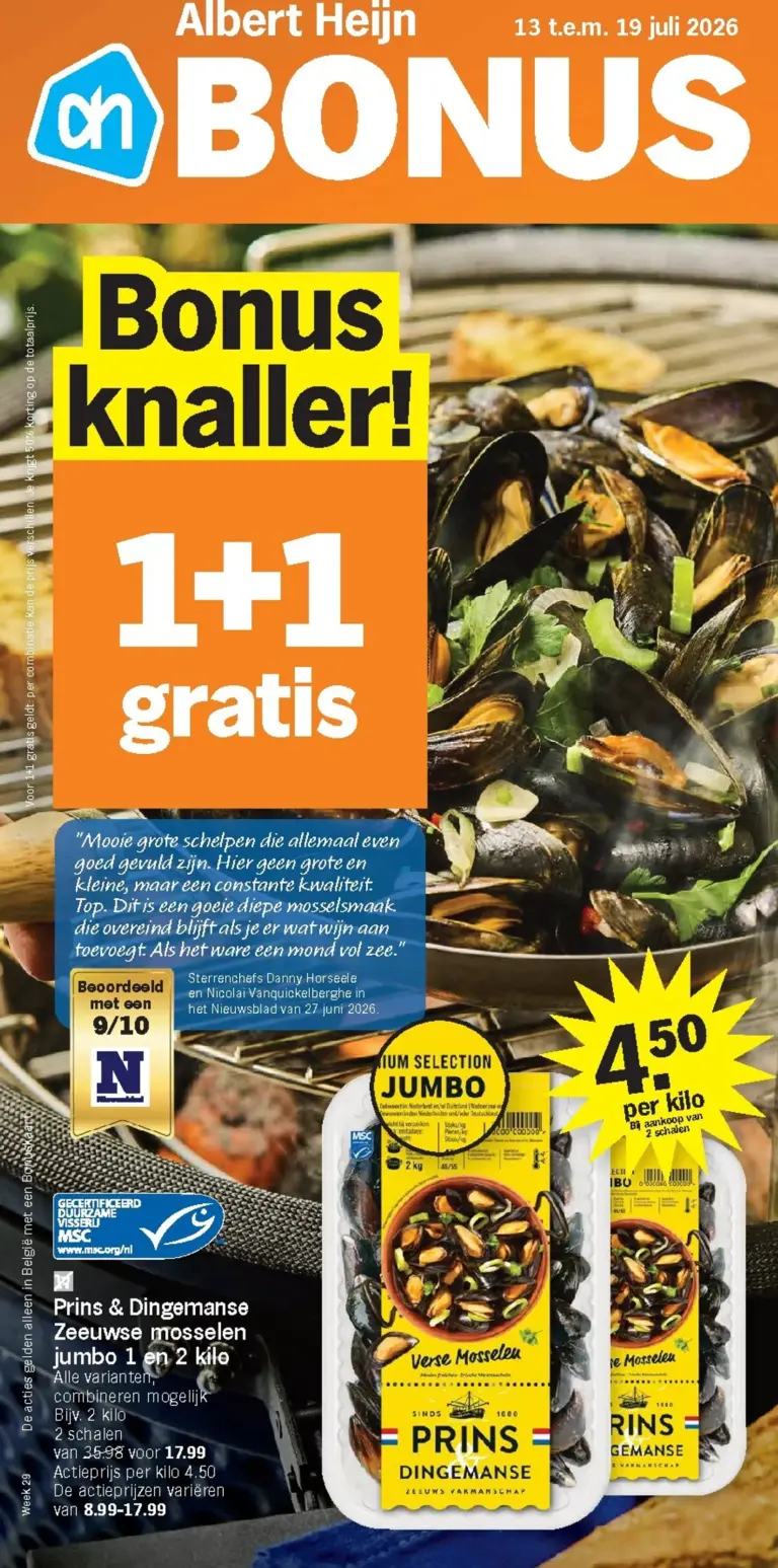 Albert Heijn folder van 13/07/2026