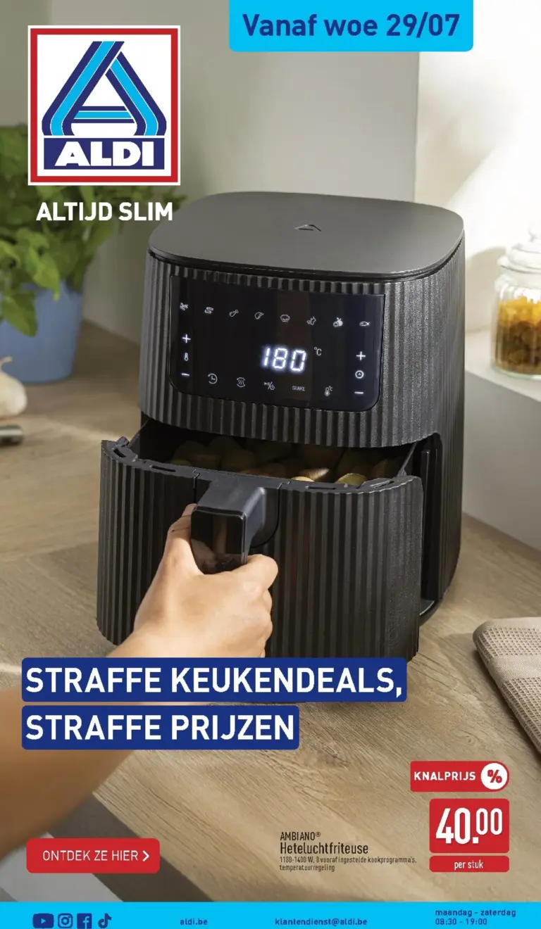 Aldi folder van 29/07/2026