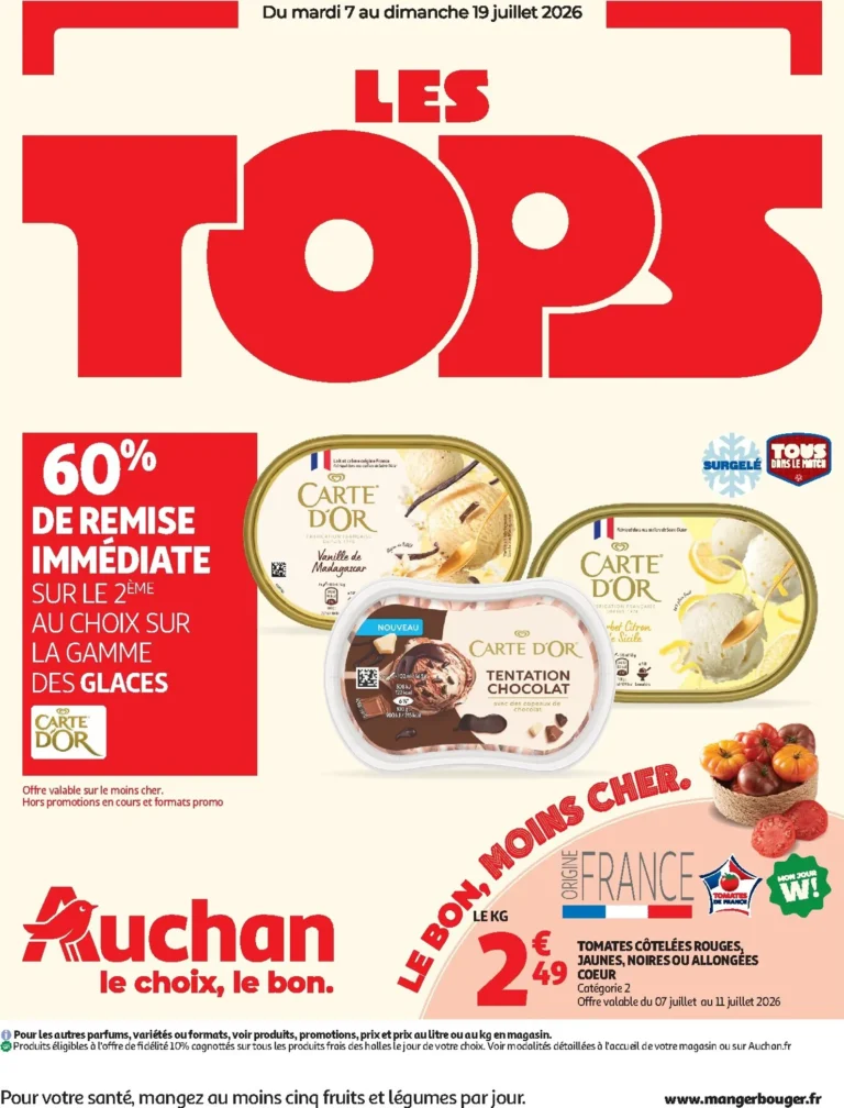 Auchan folder van 07/07/2026