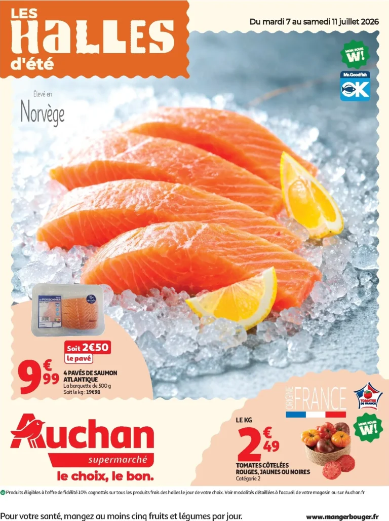 Auchan folder van 07/07/2026
