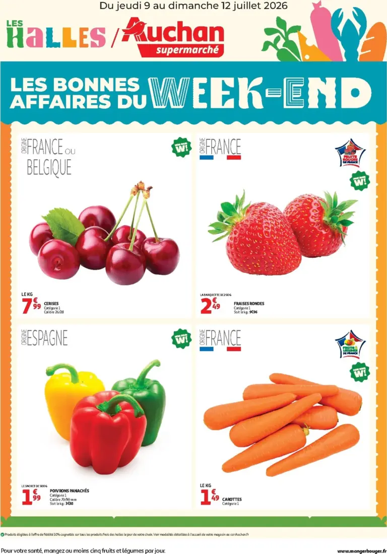 Auchan folder van 09/07/2026