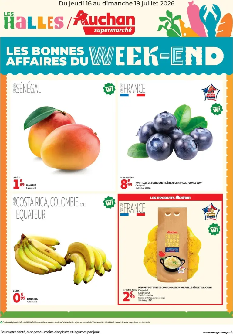 Auchan folder van 16/07/2026