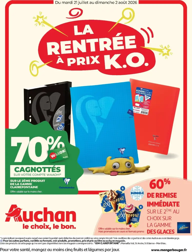 Auchan folder van 21/07/2026