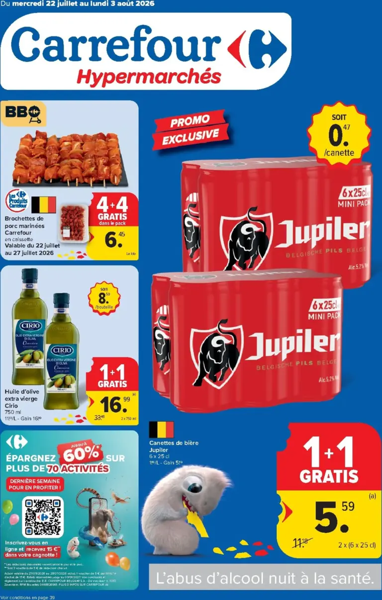 Carrefour folder van 22/07/2026