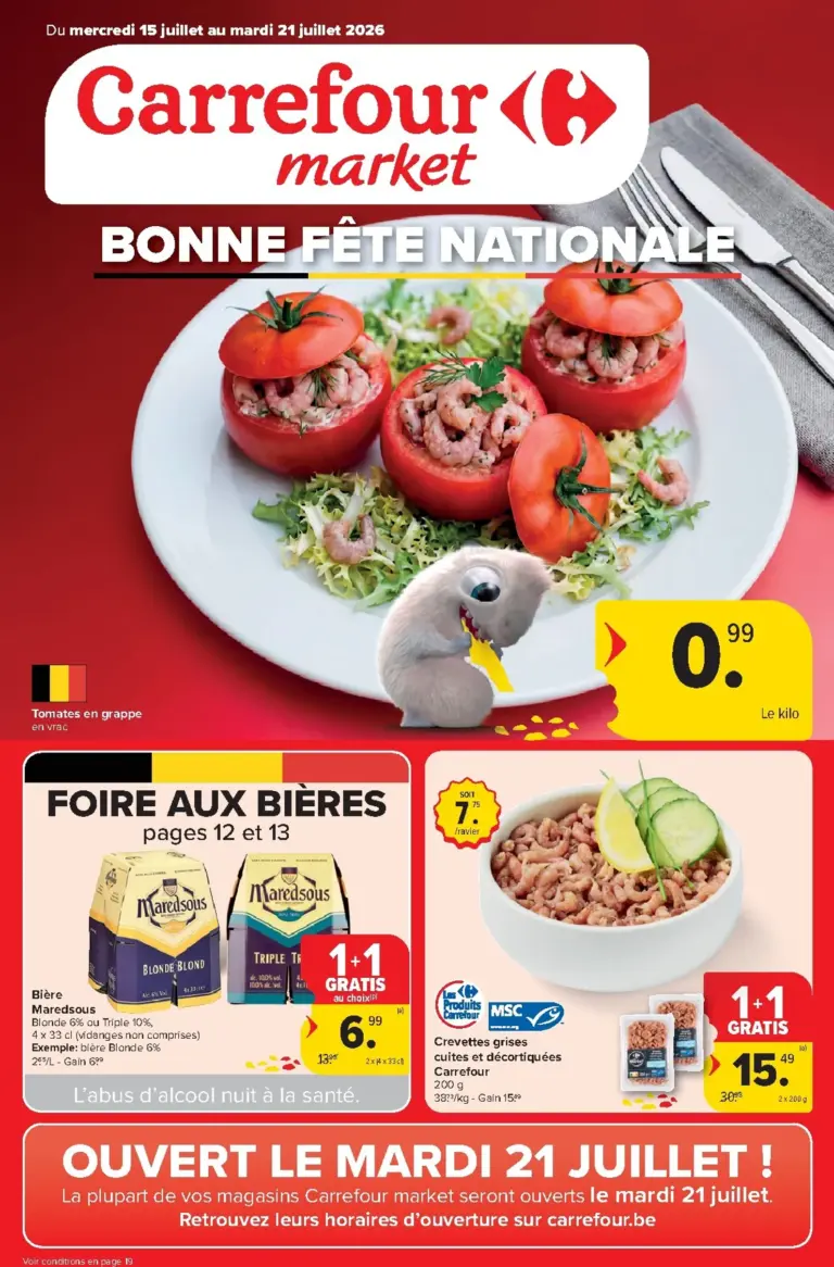 Carrefour market folder van 15/07/2026