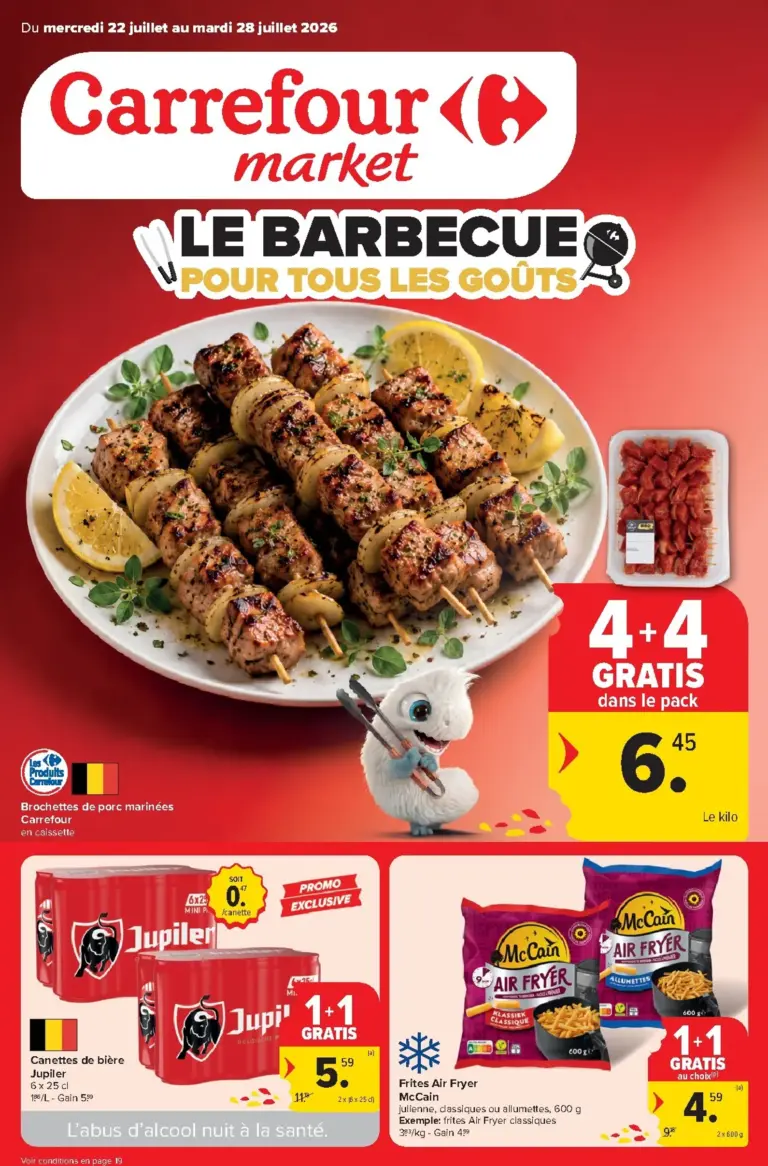 Carrefour market folder van 22/07/2026