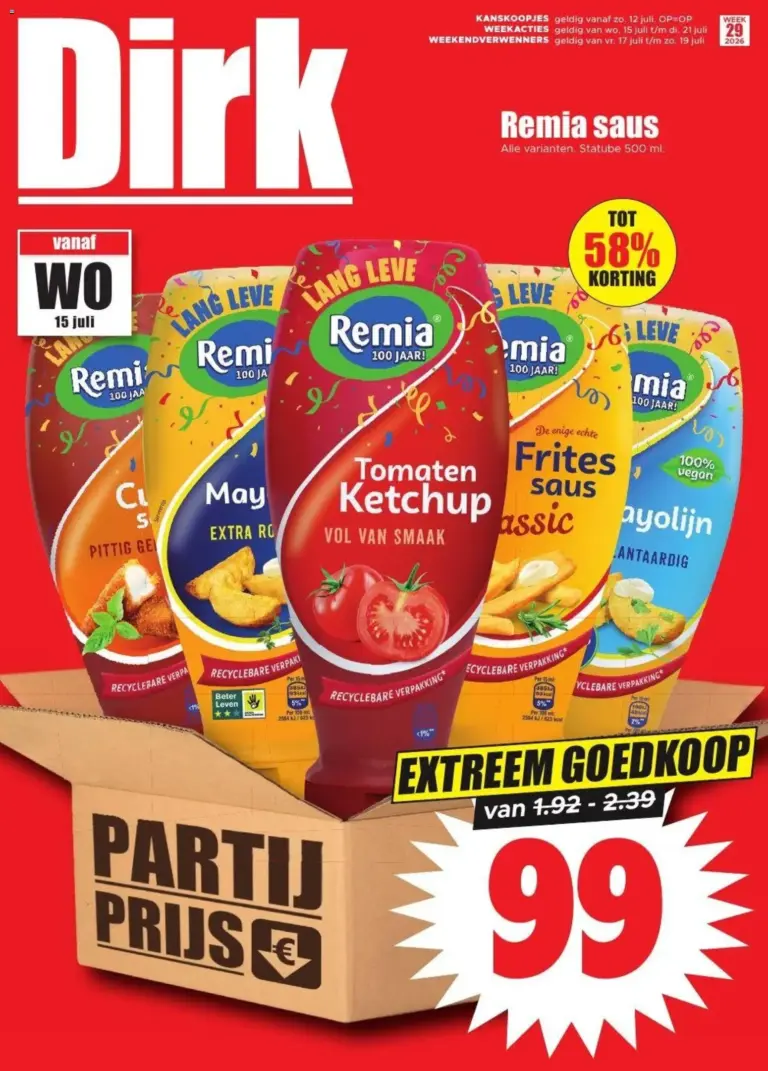 Dirk folder van 15/07/2026