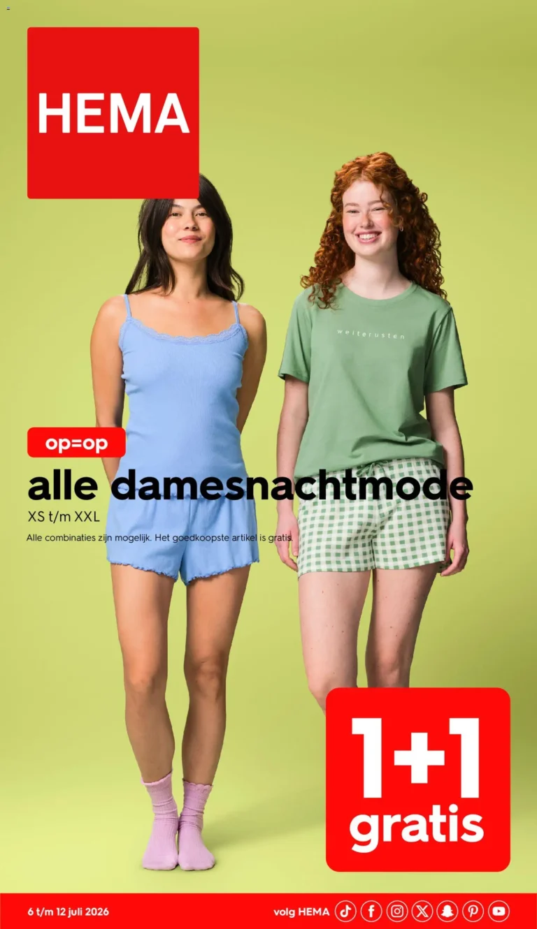 Hema folder van 06/07/2026