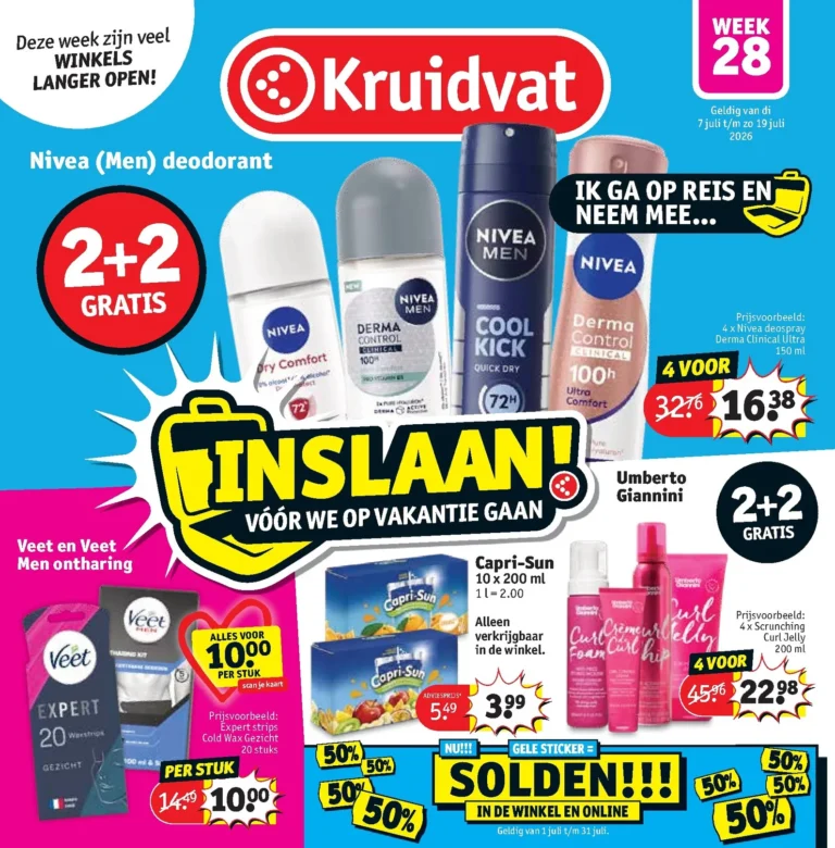 Kruidvat folder van 07/07/2026