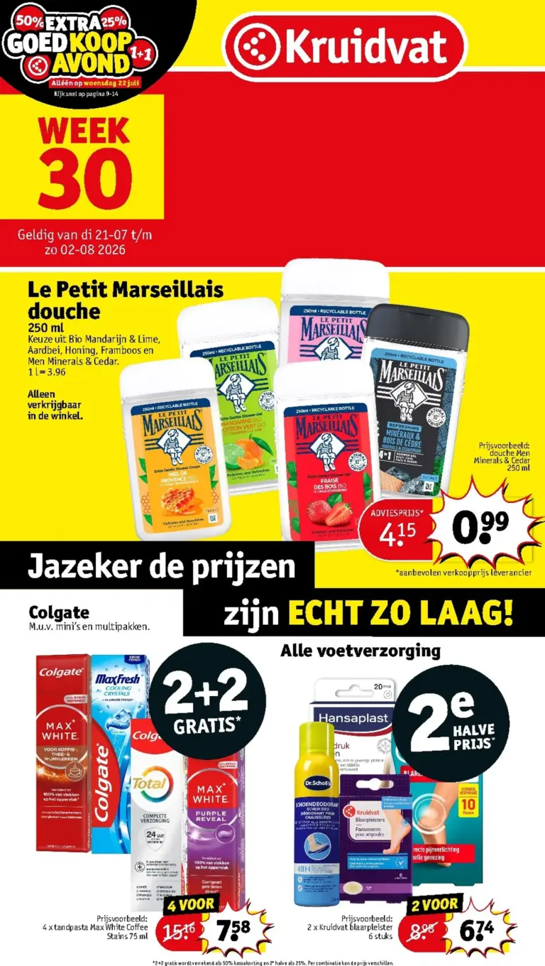 Kruidvat folder van 21/07/2026