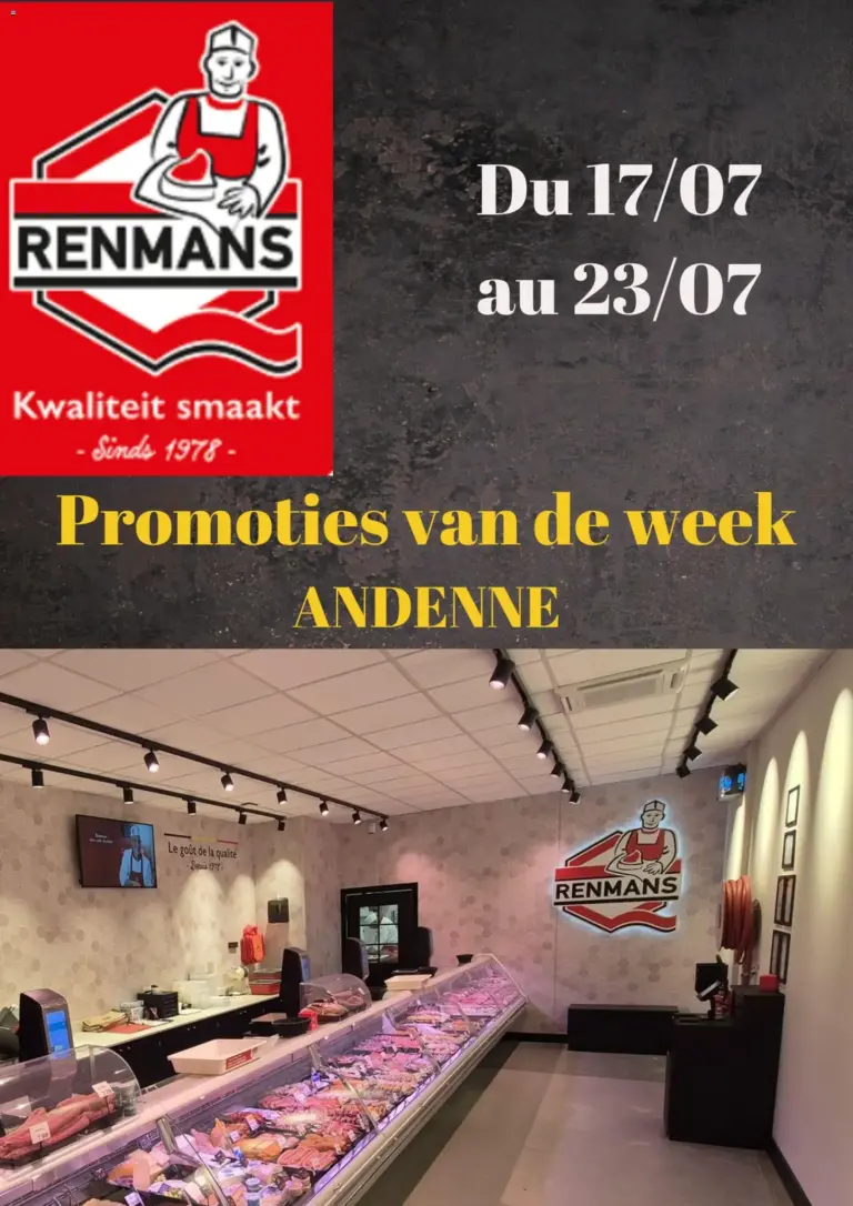 Renmans folder van 17/07/2026
