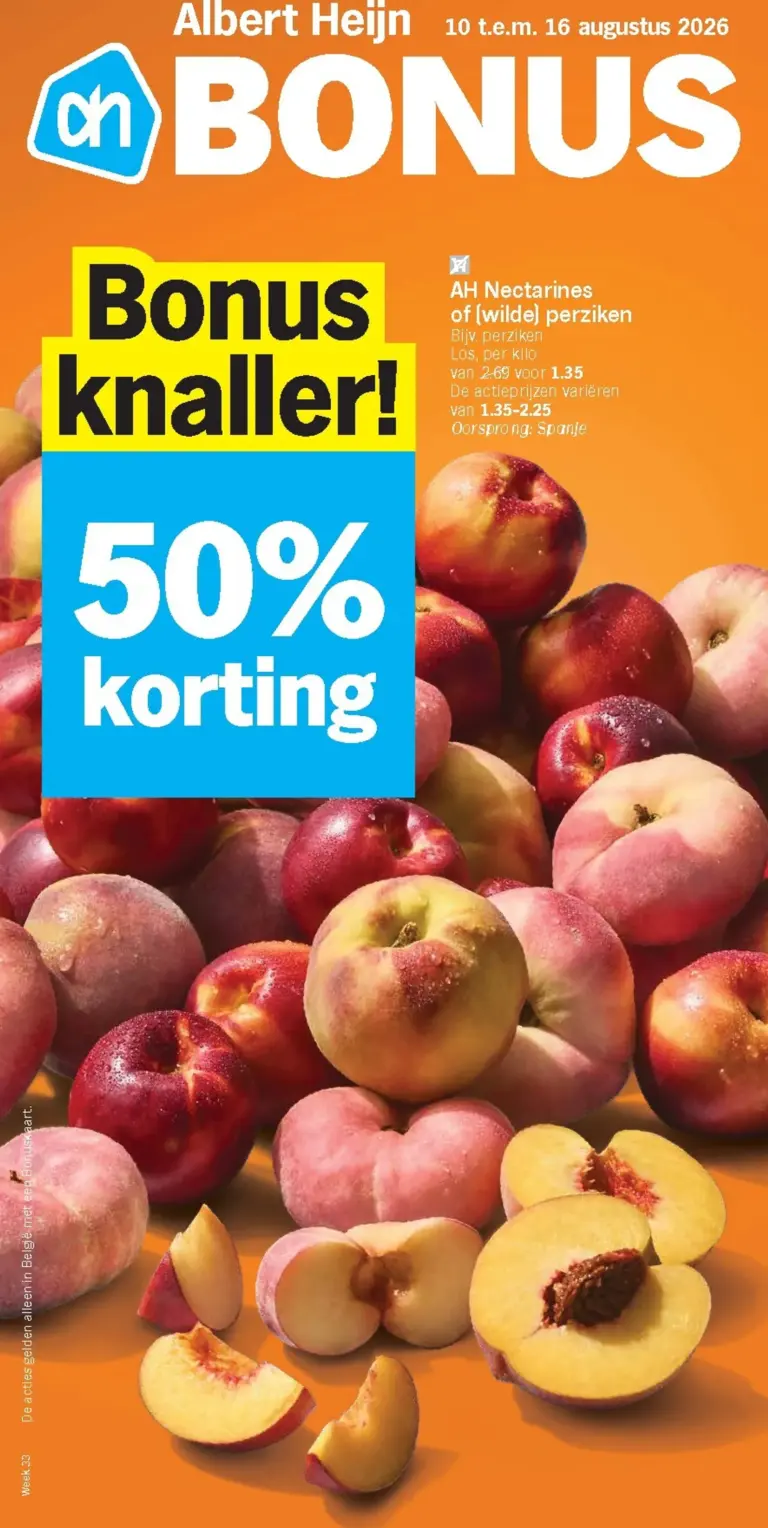 Albert Heijn folder van 10/08/2026