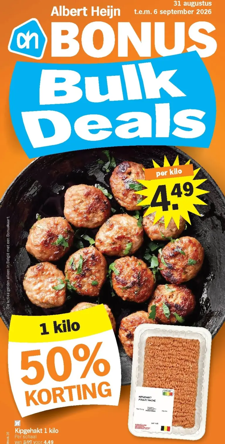 Albert Heijn folder van 31/08/2026