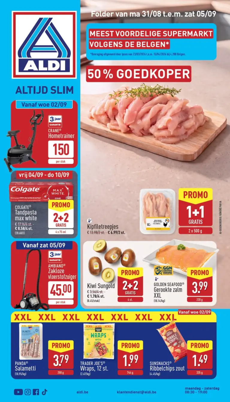 Aldi folder van 31/08/2026