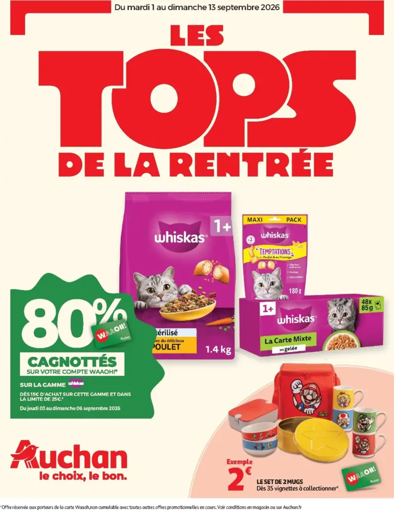 Auchan folder van 01/09/2026