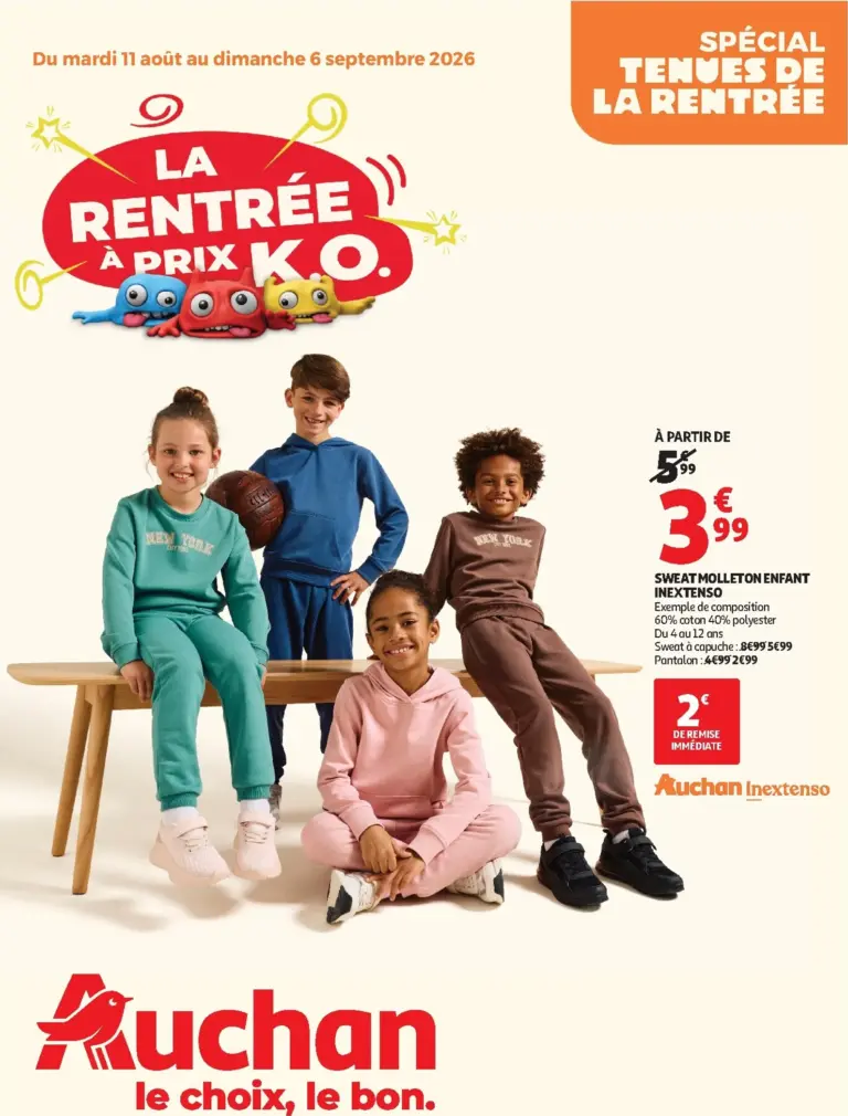 Auchan folder van 11/08/2026