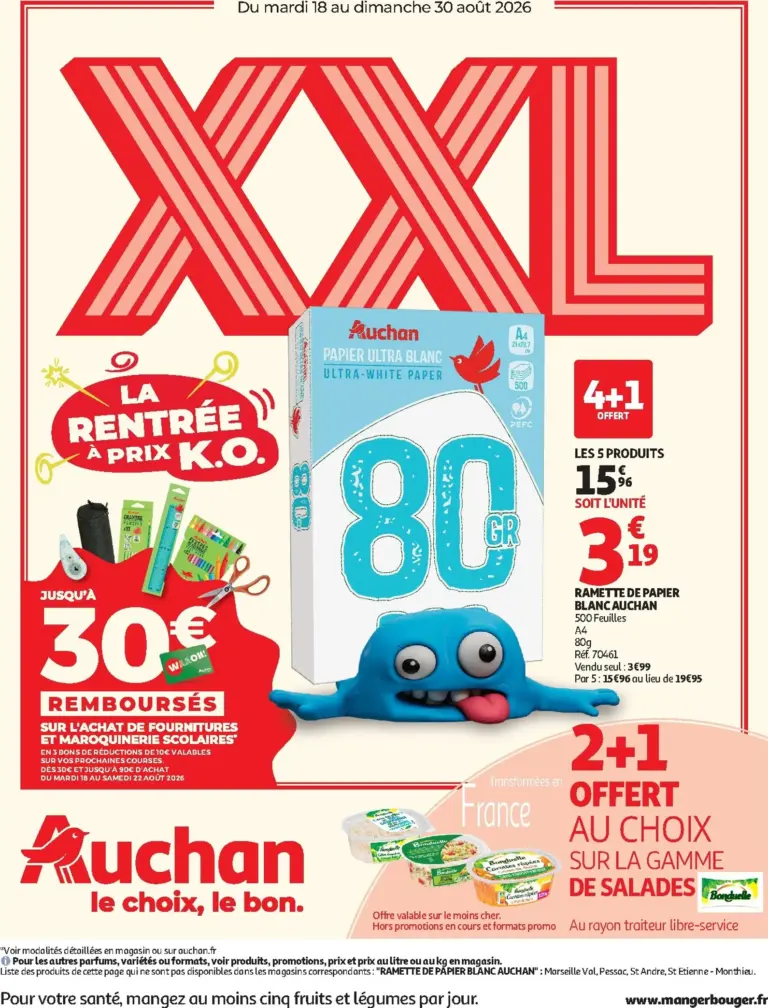 Auchan folder van 18/08/2026