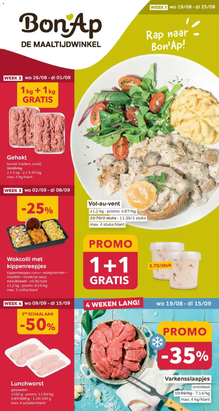 Bon Ap folder van 19/08/2026