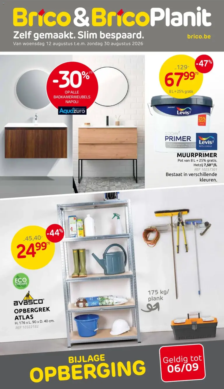 Brico folder van 12/08/2026