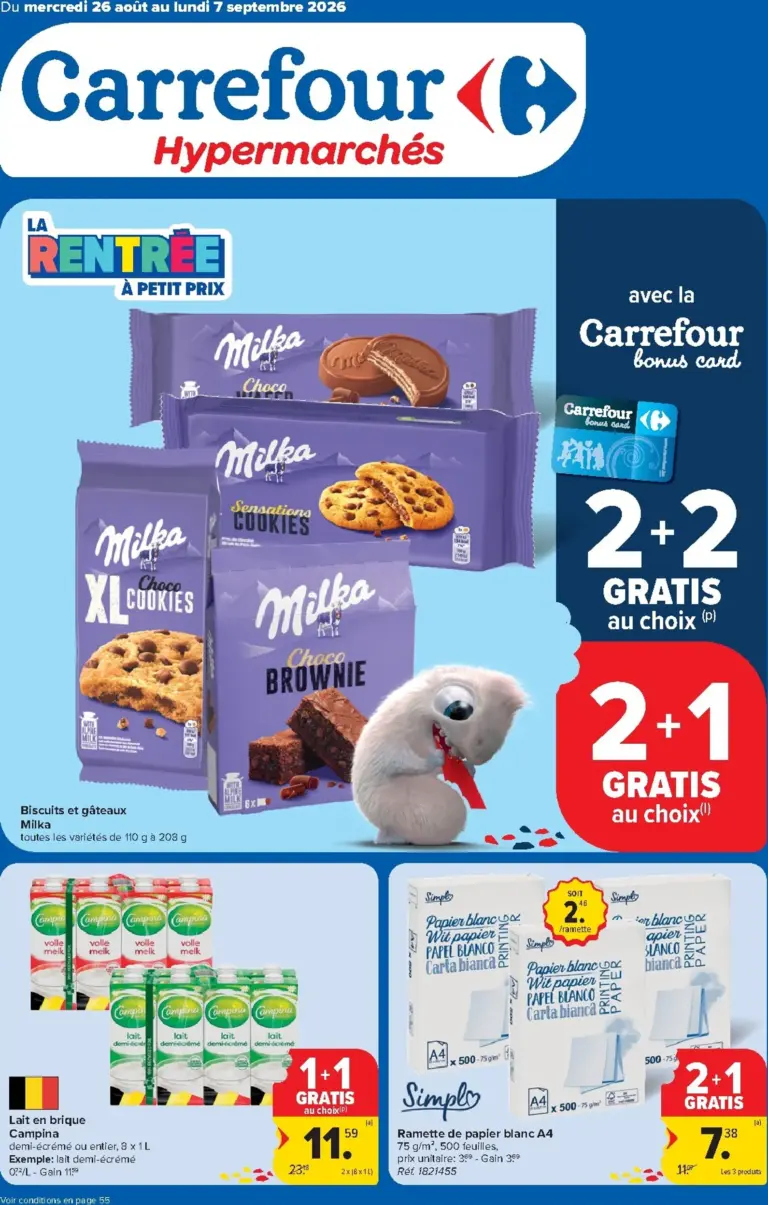 Carrefour folder van 26/08/2026