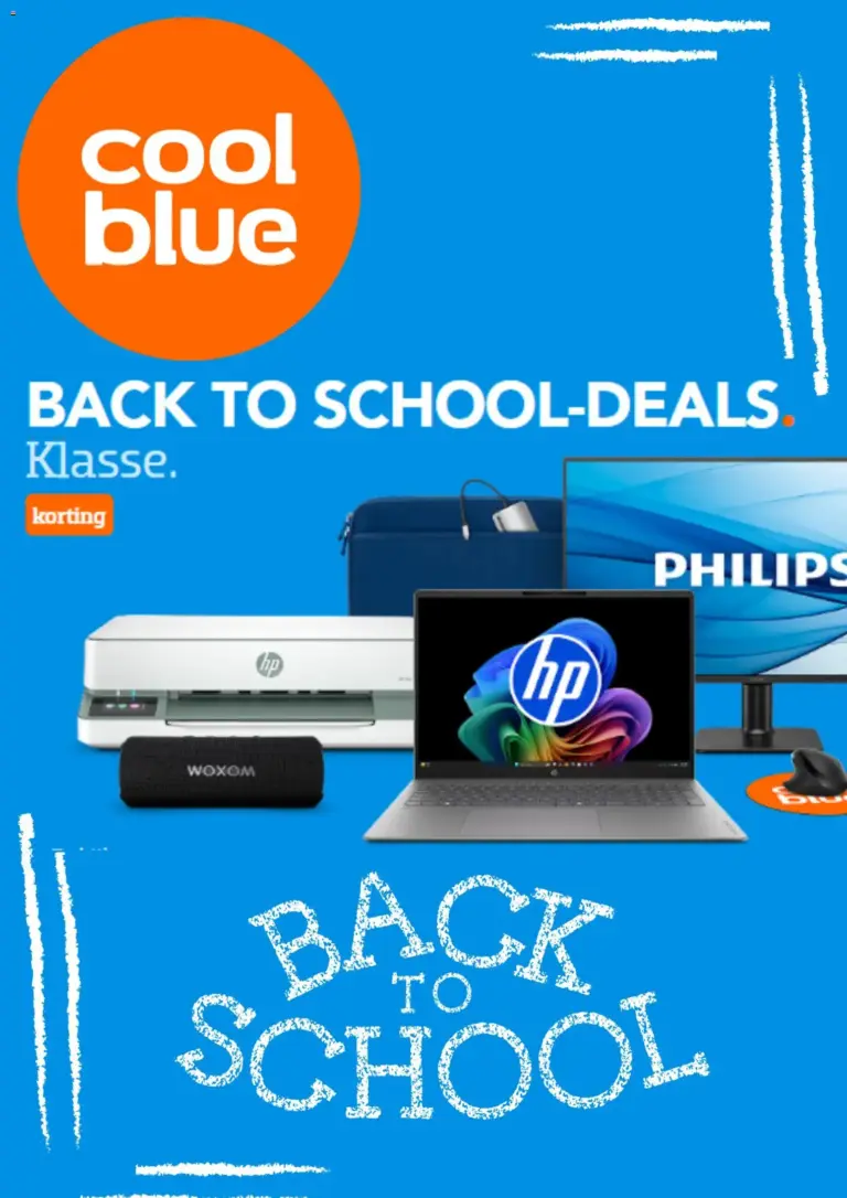 Coolblue folder van 17/08/2026