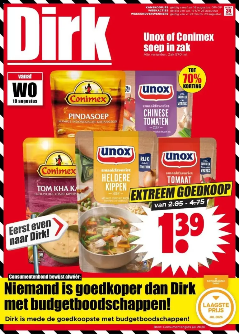 Dirk folder van 19/08/2026