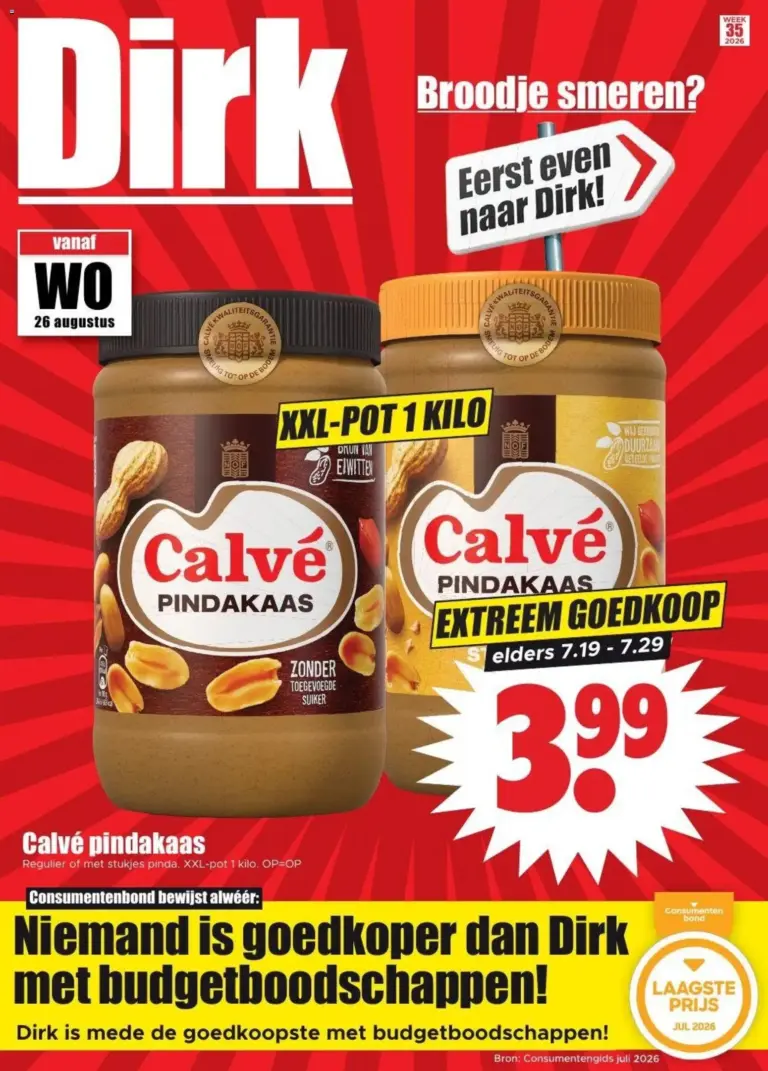 Dirk folder van 26/08/2026