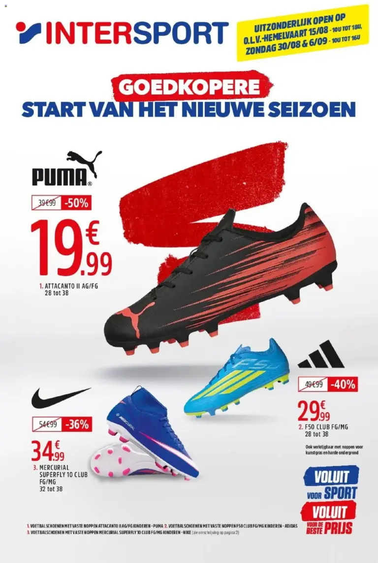 Intersport folder van 17/08/2026