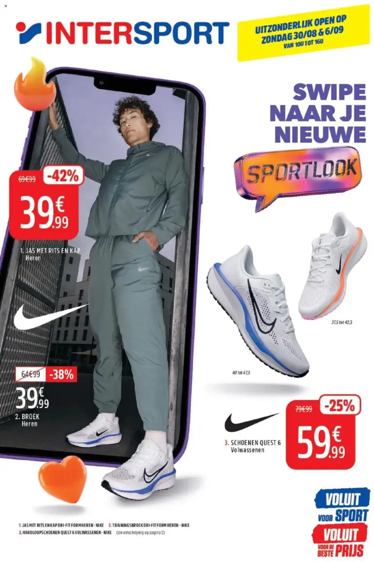 Intersport folder van 24/08/2026