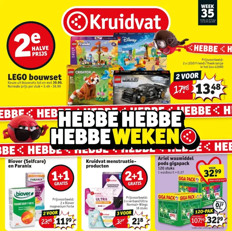 Kruidvat folder van 24/08/2026