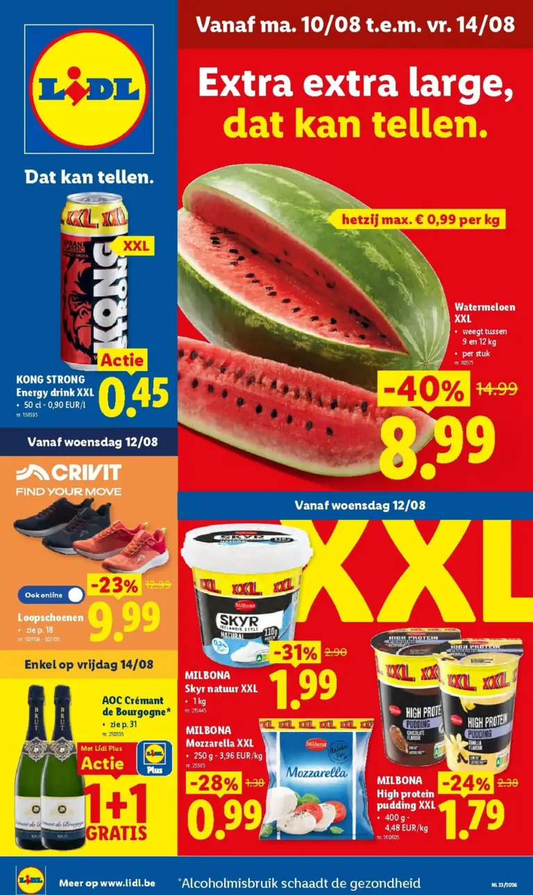 Lidl folder van 10/08/2026
