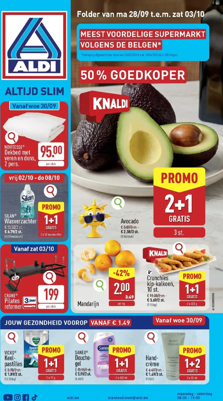 Aldi folder van 28/09/2026