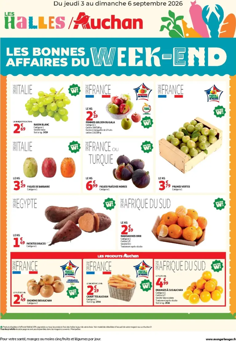 Auchan folder van 03/09/2026