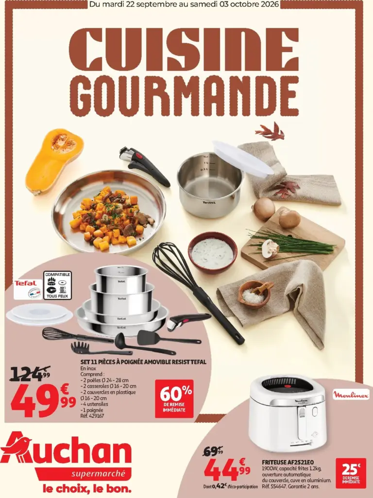 Auchan folder van 22/09/2026