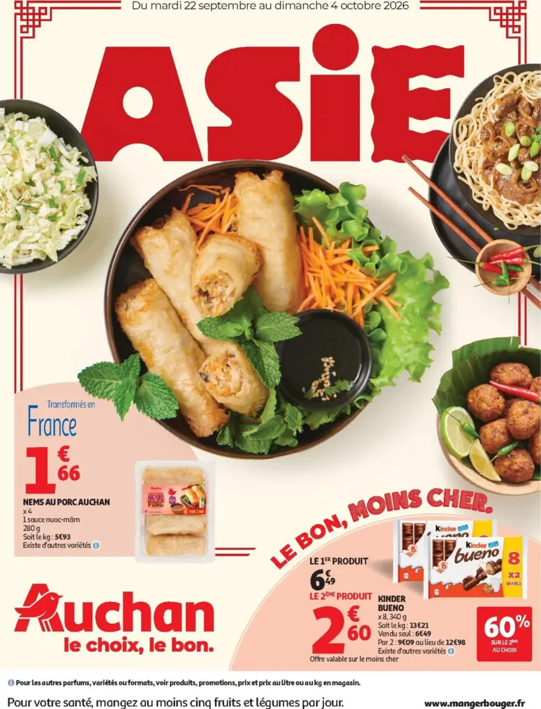 Auchan folder van 22/09/2026