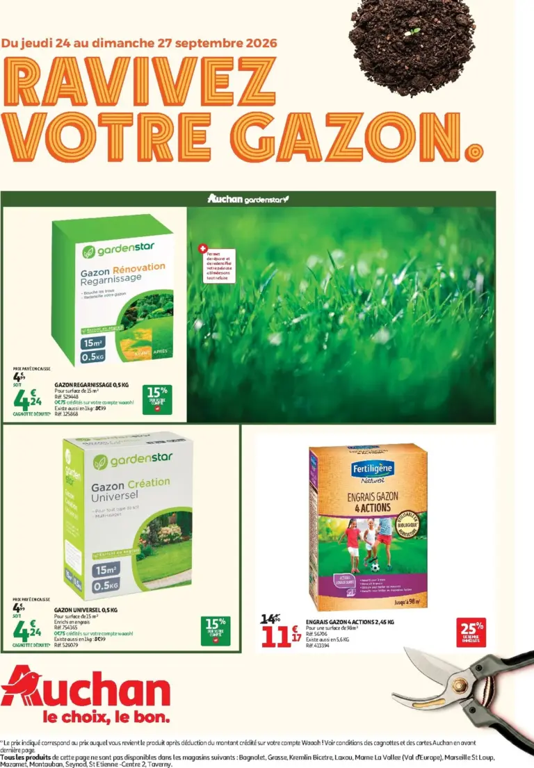 Auchan folder van 24/09/2026