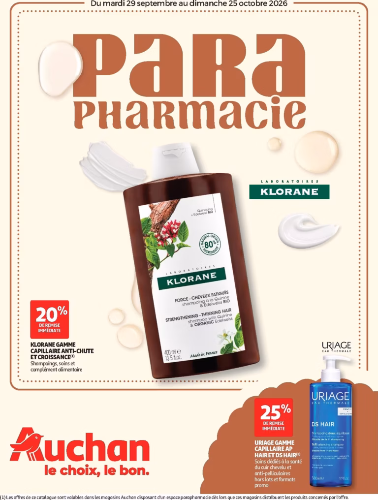 Auchan folder van 29/09/2026