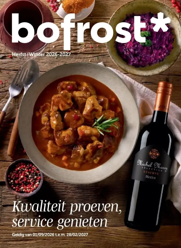 bofrost folder van 01/09/2026
