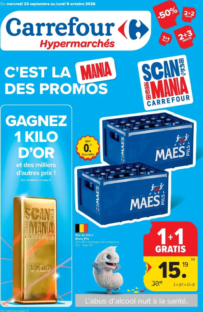 Carrefour folder van 23/09/2026