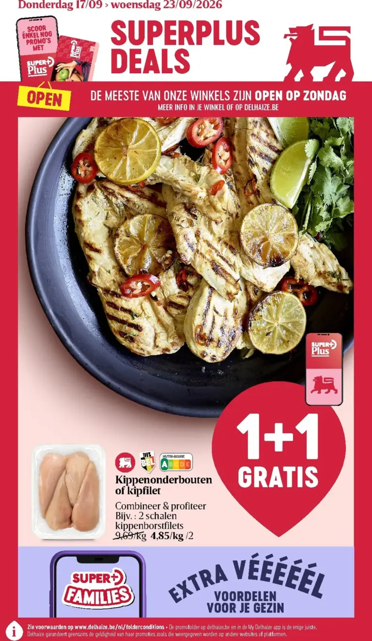 Delhaize folder van 17/09/2026