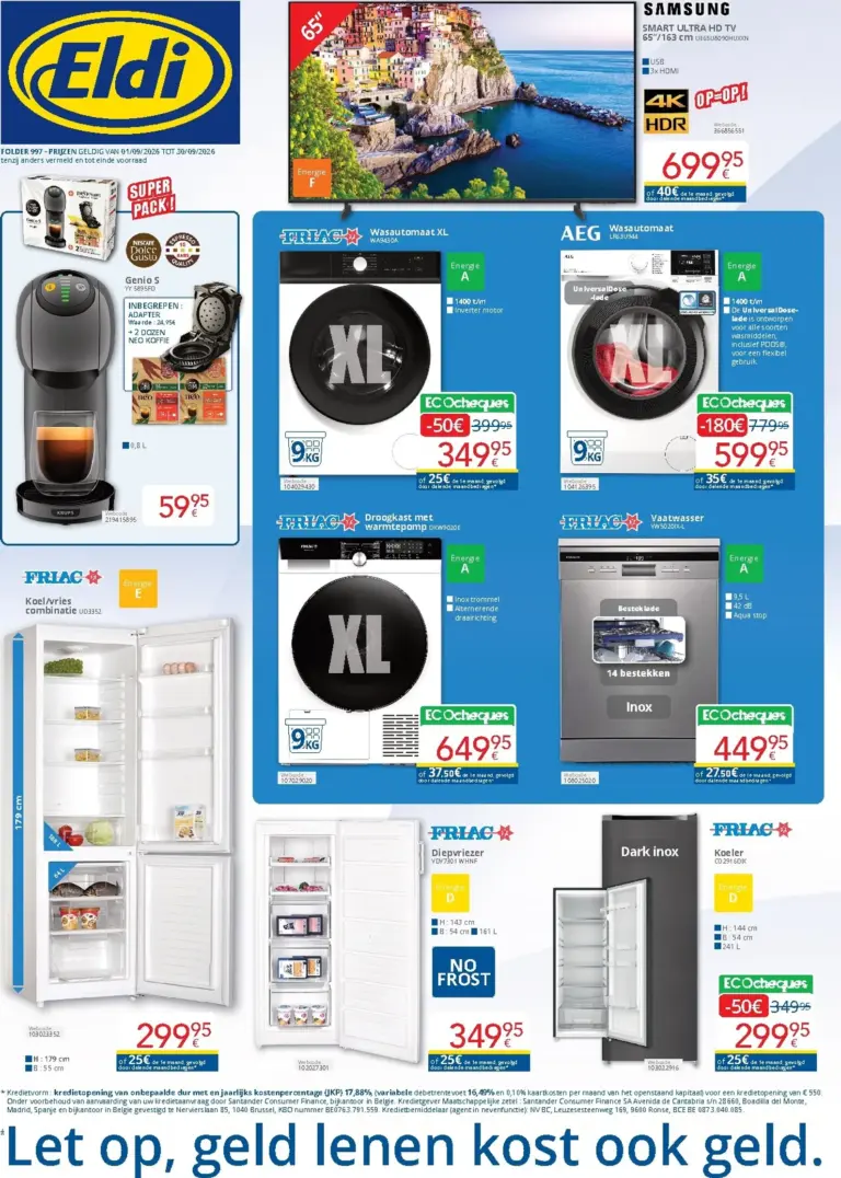 Eldi folder van 10/09/2026