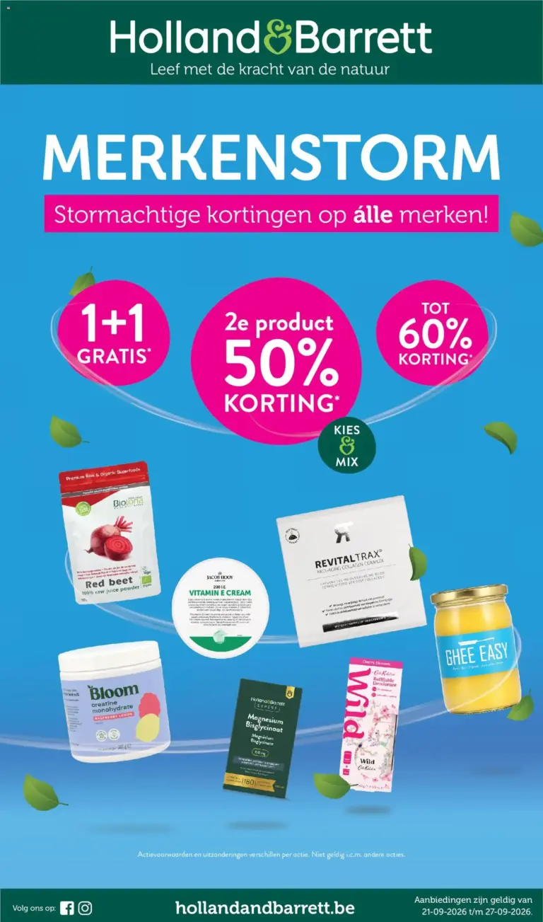 Holland & Barrett folder van 21/09/2026