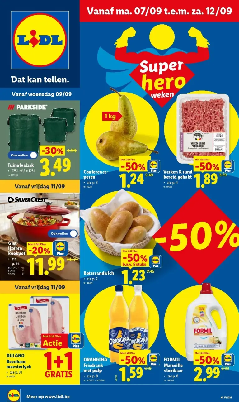 Lidl folder van 07/09/2026