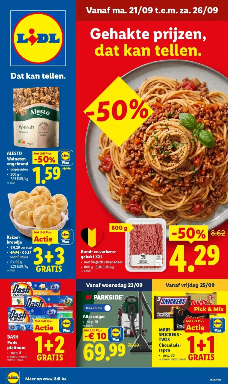 Lidl folder van 21/09/2026