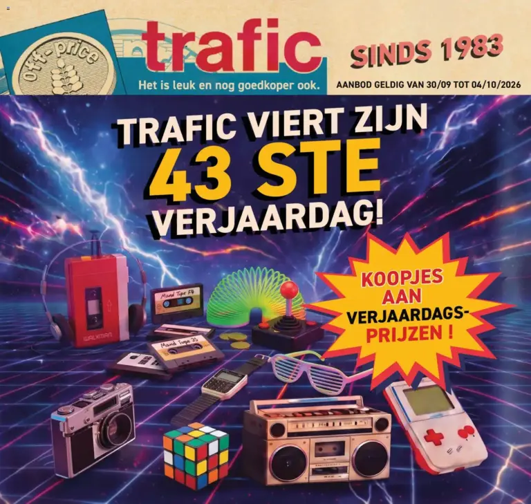 Trafic folder van 30/09/2026