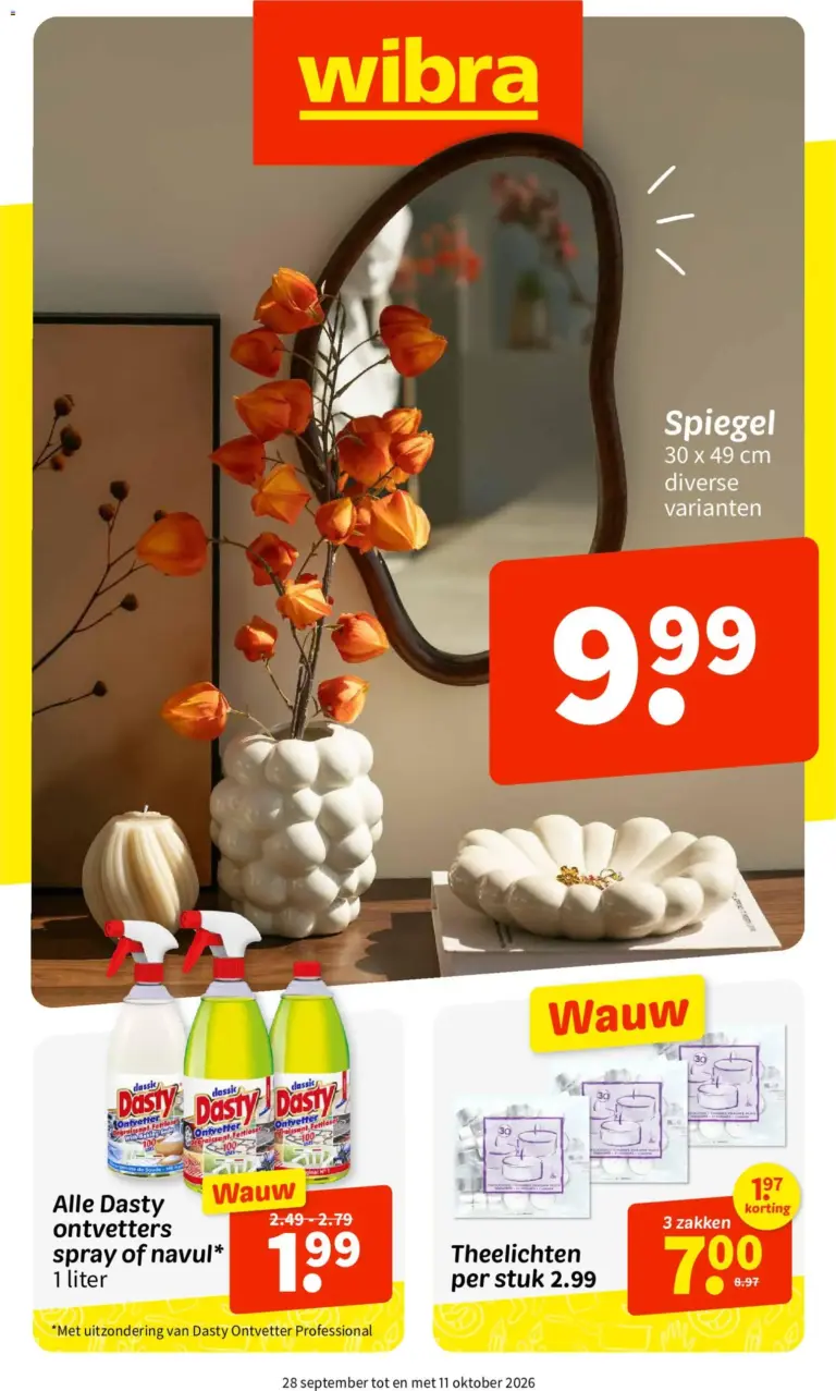 Wibra folder van 28/09/2026