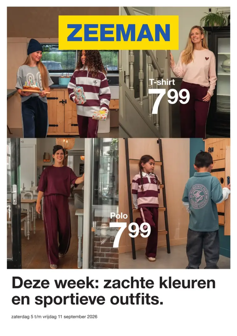 Zeeman folder van 05/09/2026