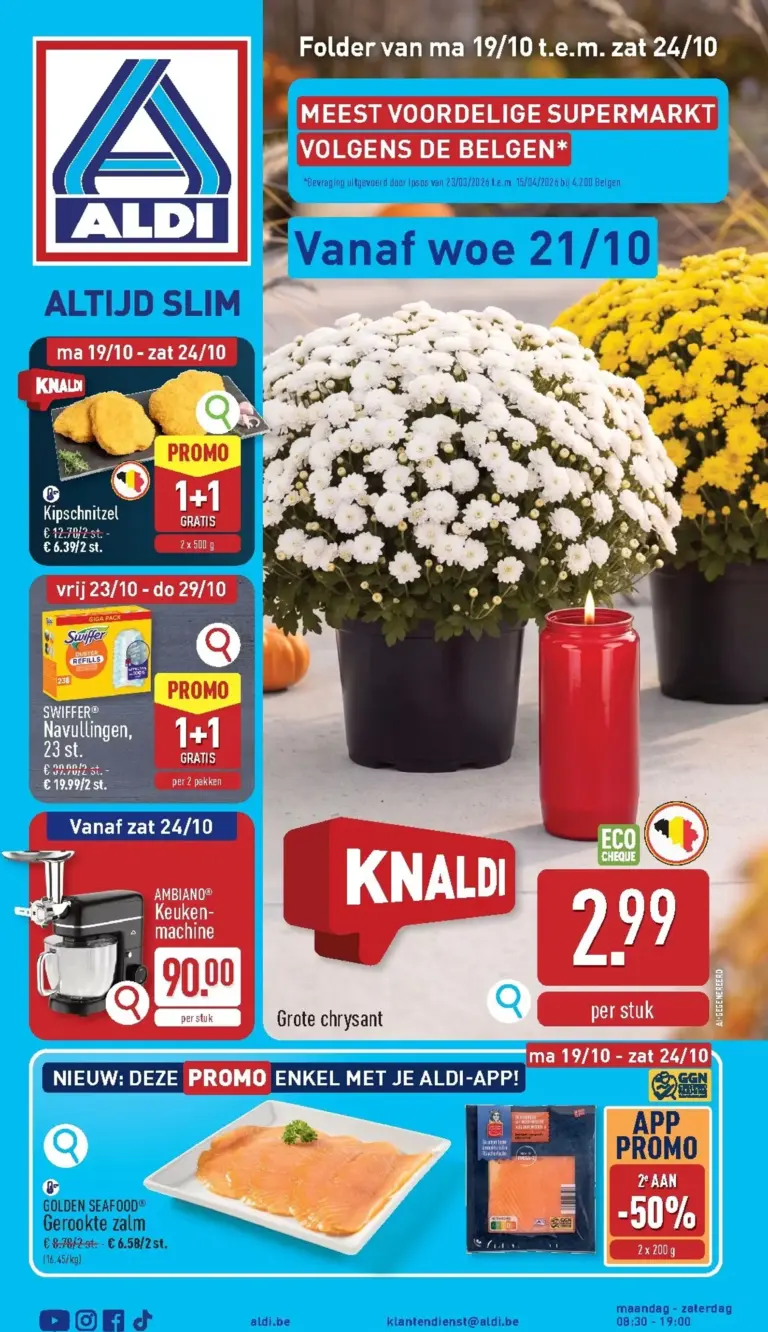 Aldi folder van 19/10/2026