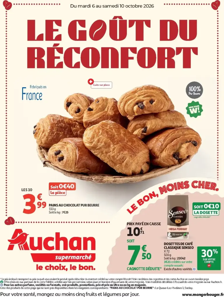 Auchan folder van 06/10/2026
