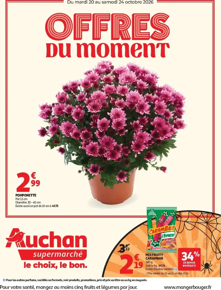 Auchan folder van 20/10/2026